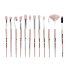 Load image into Gallery viewer, Anmor Makeup Brushes Set 3-12pcs/lot Eye Shadow Blending Eyeliner Eyelash Eyebrow Make up Brushes  Professional Eyeshadow Brush