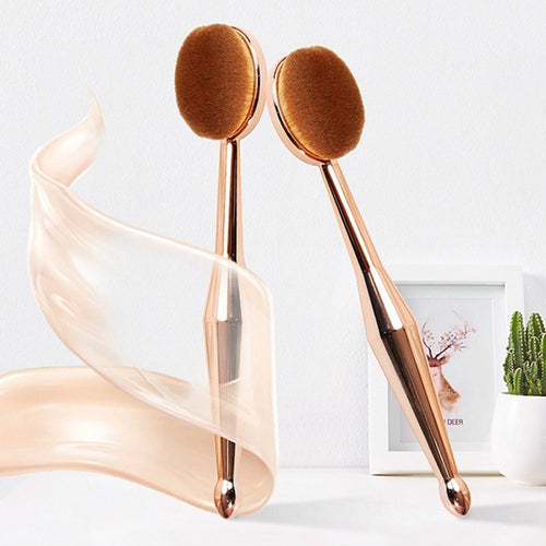 2019 New 1 PC Makeup Brush Toothbrush The New Mermaid Makeup Brush Foundation Oval Brushes