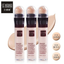 Load image into Gallery viewer, Face Makeup Concealer Cream Facial Corrector Foundation Moisturizing Cover Cream Concealer Stick Sponge Head