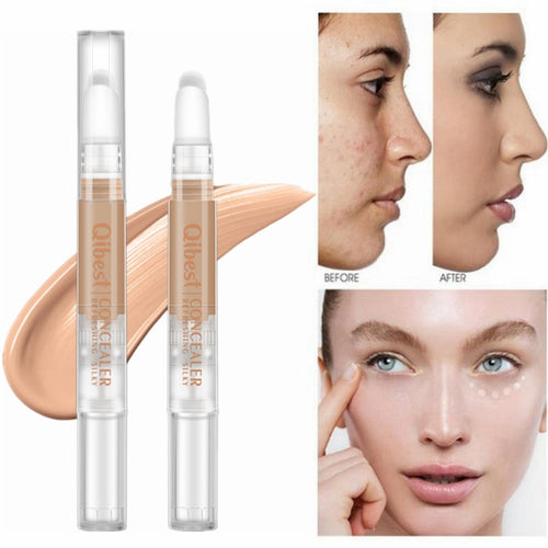 Eyes Concealer Cream 5 Colors Full Cover Suit for All Color Skin Face/Eye Base Water-Resistant Liquid Concealer Makeup Cosmetics