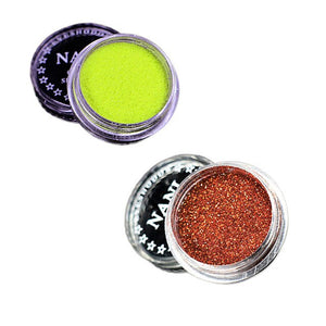 2/6pcs/set Cosmetics Eyes Lip Face Makeup Glitter Shimmer Powder Monochrome Eyes Baby Bride Pearl Powder Glitters Shining Makeup