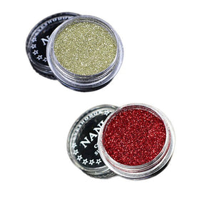 2/6pcs/set Cosmetics Eyes Lip Face Makeup Glitter Shimmer Powder Monochrome Eyes Baby Bride Pearl Powder Glitters Shining Makeup