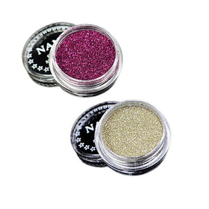 2/6pcs/set Cosmetics Eyes Lip Face Makeup Glitter Shimmer Powder Monochrome Eyes Baby Bride Pearl Powder Glitters Shining Makeup