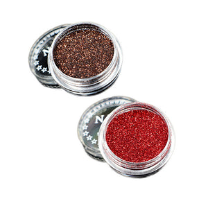 2/6pcs/set Cosmetics Eyes Lip Face Makeup Glitter Shimmer Powder Monochrome Eyes Baby Bride Pearl Powder Glitters Shining Makeup