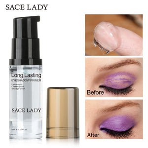 SACE LADY Eye Shadow Primer Make Up Base Natural Professional Cosmetic Eyeshadow Makeup Cream Long-lasting Palette Waterproof