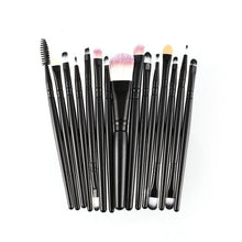 Load image into Gallery viewer, 15Pcs/Kit Makeup Brushes Set Eyelash Lip Foundation Powder Eye Shadow Brow Eyeliner Cosmetic Make Up Brush Beauty Tool