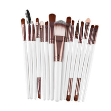 Load image into Gallery viewer, 15Pcs/Kit Makeup Brushes Set Eyelash Lip Foundation Powder Eye Shadow Brow Eyeliner Cosmetic Make Up Brush Beauty Tool