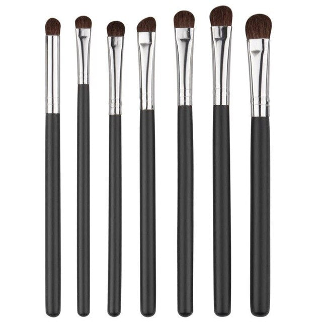 7Pcs/set Pincel maquillaje profesional Makeup Brushes Horse Hair Eyeshadow Cosmetic Foundation Makeup Brushes Set