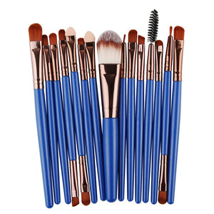 ELECOOL 20/15/6/1PCS Eye Shadow Brow Eyeliner Eyelash Lip Foundation Power Cosmetic Make Up Brush Beauty Tool