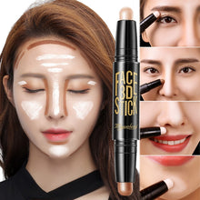 Load image into Gallery viewer, Lady Facial Highlight Foundation Base Contour Stick Beauty Make Up Face Powder Cream Shimmer Concealer Camouflage Pen Makeup