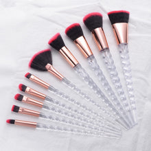 Load image into Gallery viewer, 10pcs Unicorn Makeup Brushes Sets Maquiagem Foundation Powder Cosmetic Blush Eyeshadow Women Beauty Glitter Make Up Brush Tools